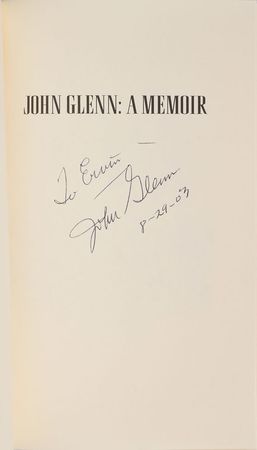 Lot #383 Buzz Aldrin and John Glenn Books - Image 1