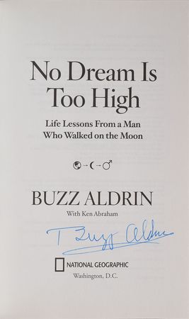 Lot #383 Buzz Aldrin and John Glenn Books - Image 3