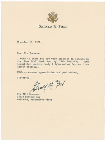 Lot #193 Gerald Ford Group Lot - Image 3
