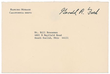 Lot #193 Gerald Ford Group Lot - Image 6