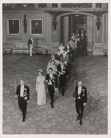 Lot #57 Queen Elizabeth II and Prince Philip Royal Procession Photograph Photograph - Image 1