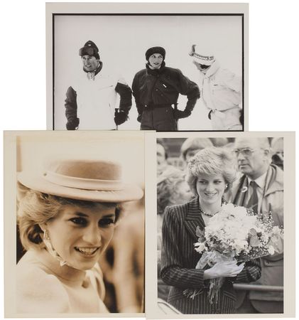 Lot #86 Princess Diana Set of (3) Photographs Photographs - Image 1