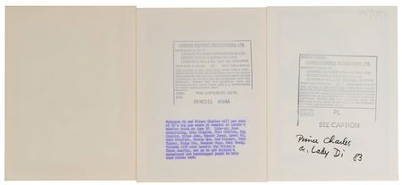 Lot #86 Princess Diana Set of (3) Photographs Photographs - Image 2