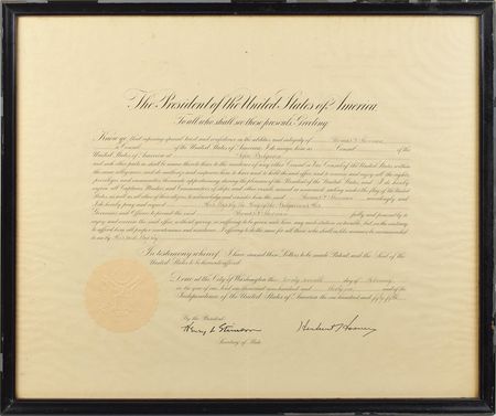 Lot #33 King Boris III Signed Document Signed Document - Image 2