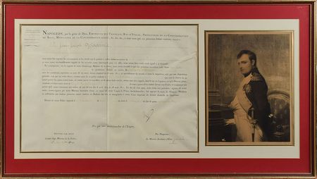 Lot #288 Napoleon Signed Document - Image 1