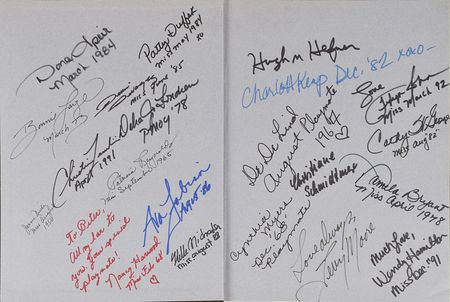 Lot #859 Hugh Hefner Book - Image 1