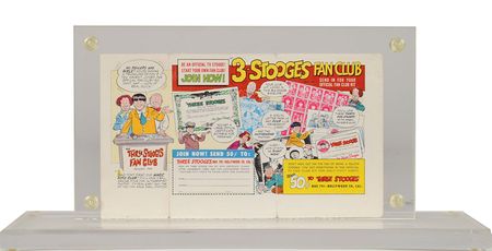 Lot #907 Three Stooges Flyer - Image 1