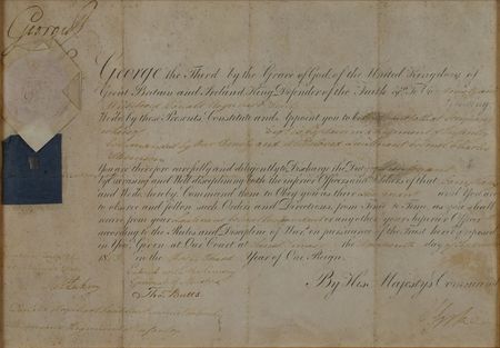 Lot #13 King George III Signed Document Signed Document - Image 2