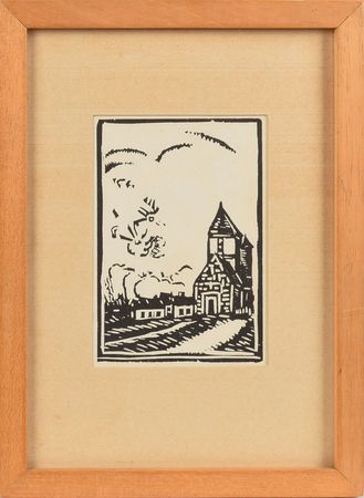 Lot #486 Maurice de Vlaminck Woodcut - Image 1