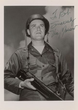 Lot #774 Vic Morrow Signed Photograph