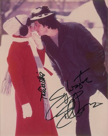 Lot #796 Sylvester Stallone and Talia Shire Signed