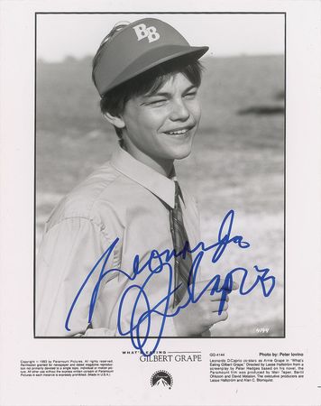 Lot #723 Leonardo DiCaprio Signed Photograph