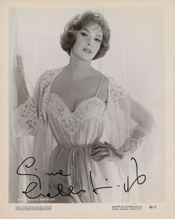 Lot #757 Gina Lollobrigida Signed Photograph