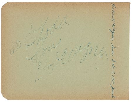 Lot #758 Joe Louis and Robert Wagner - Image 1