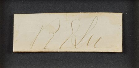 Lot #347 Robert E. Lee Signature - Image 2