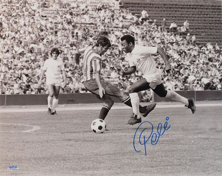 Lot #952 Pele Signed Photographs - Image 1