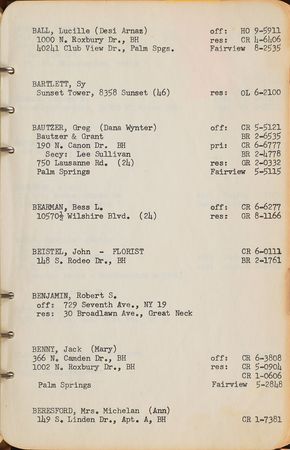 Lot #817 Buddy Adler - Image 1