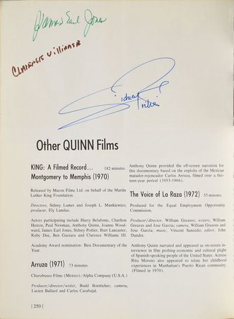 Lot #893 Anthony Quinn Book - Image 4