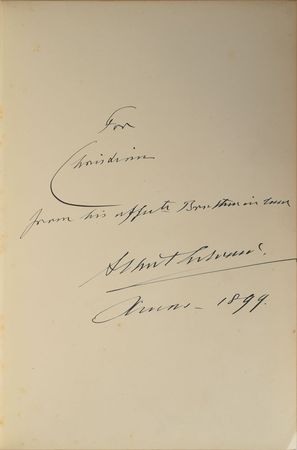 Lot #28 King Edward VII Signed Book: Inscribed to