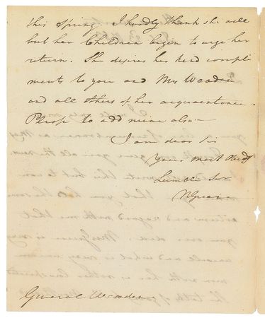 Lot #339 Nathanael Greene Handwritten Letter Signed - Image 2