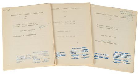 Lot #815 Abbott and Costello Scripts - Image 1