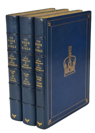 Lot #44 Mountbatten of Burma Signed Book: Sumptuous Zaehnsdorf-bound edition of The Book of Kings - Image 3