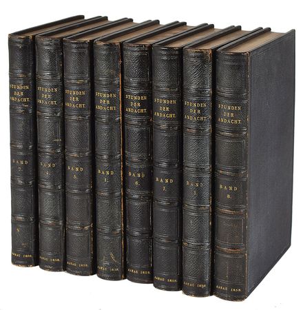 Lot #18 Queen Victoria Signed Book Inscribed to Prince Arthur: Holy books in honor of the prince's confirmation: 
