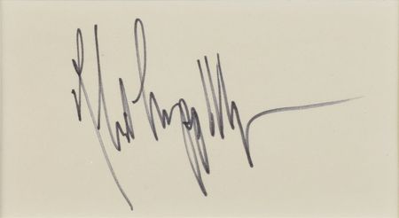 Lot #471 Robert Mapplethorpe Signature - Image 2
