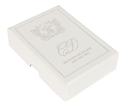 Lot #82 Princess Diana and Prince Charles Wedding Cake and Royal Wedding Service Books: The Royal Wedding of Charles and Diana - Image 1