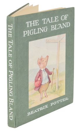 Lot #81 Princess Diana's Personally-Owned Beatrix Potter Pigling Bland Book: Young Diana's Beatrix Potter tale - Image 2