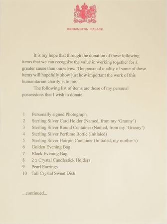 Lot #112 Princess Diana Personally-Owned and -Used Sterling Silver Perfume Bottle: Lady Diana Spencer's personalized sterling perfume bottle - Image 4