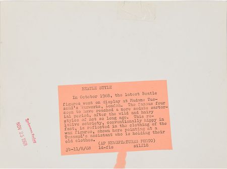 Lot #7078 John Lennon's Personally-Owned and -Worn Green Wool Coat - Image 4