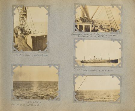 Lot #7050  Titanic Photo Album - Image 2