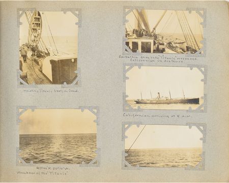 Lot #7050  Titanic Photo Album - Image 13