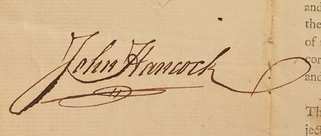 Lot #7024 John Hancock and Samuel Adams Signed Document - Image 4