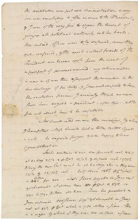Lot #7027 Elbridge Gerry Autograph Letter Signed - Image 2