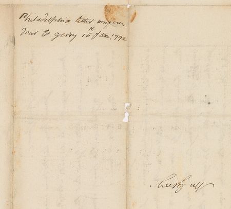 Lot #7027 Elbridge Gerry Autograph Letter Signed - Image 4