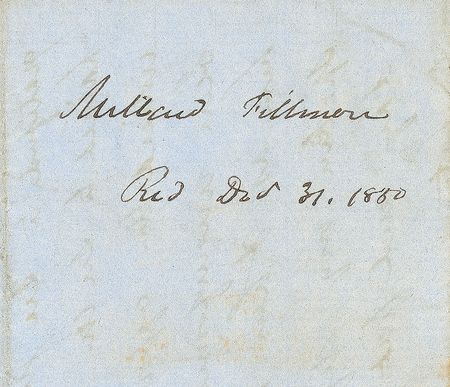 Lot #7010 Millard Fillmore Autograph Letter Signed - Image 4