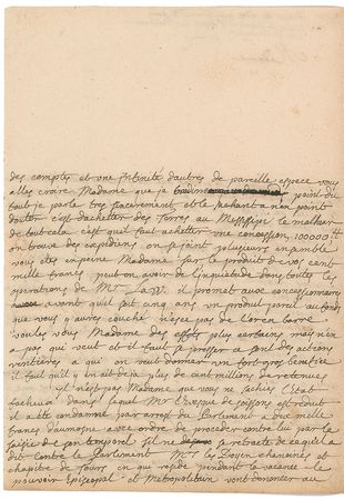 Lot #7040 John Law Signed Letter - Image 4