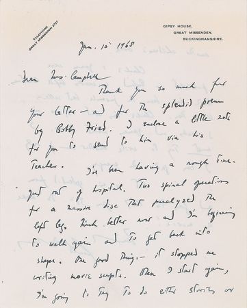 Lot #7072 Roald Dahl Collection of (3) Handwritten Letters - Image 3