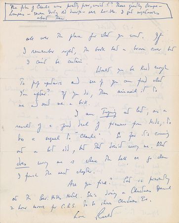 Lot #7072 Roald Dahl Collection of (3) Handwritten Letters - Image 6