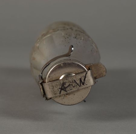 Lot #7065 Andy Warhol 'You're In' Silver Coca-Cola Bottle With Holder - Image 2