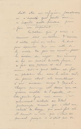 Lot #7061 Paul Gauguin Autograph Letter Signed - Image 2