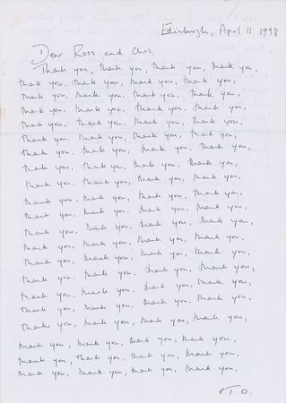 Lot #7073 J. K. Rowling Autograph Letter Signed - Image 1