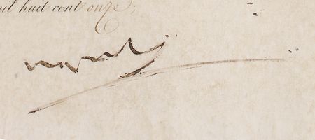 Lot #215 Napoleon: Illuminated heraldic arms granted to a Napoleonic prefect - Image 2