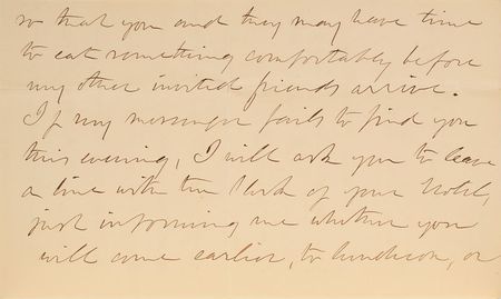 Lot #456 Julia Ward Howe Handwritten Letter Signed - Image 2