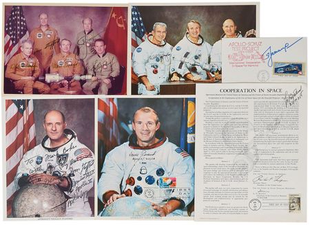 Lot #354 Apollo-Soyuz Group Lot - Image 1