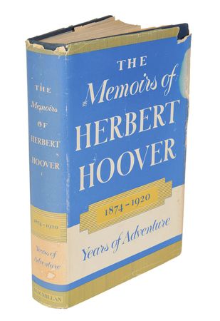 Lot #152 Herbert Hoover Book - Image 2
