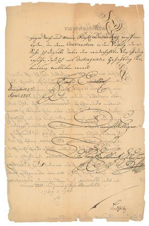 Lot #221  Louis VIII, Landgrave of Hesse-Darmstadt - Image 2