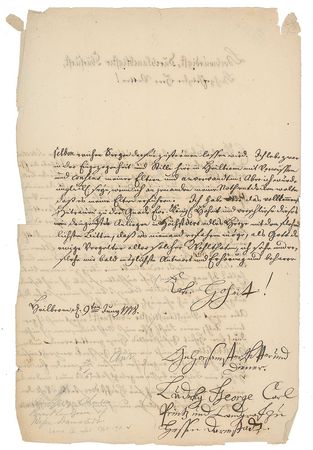 Lot #220  Louis IX, Landgrave of Hesse-Darmstadt - Image 1